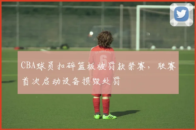 CBA球员扣碎篮板被罚款禁赛，联赛首次启动设备损毁处罚