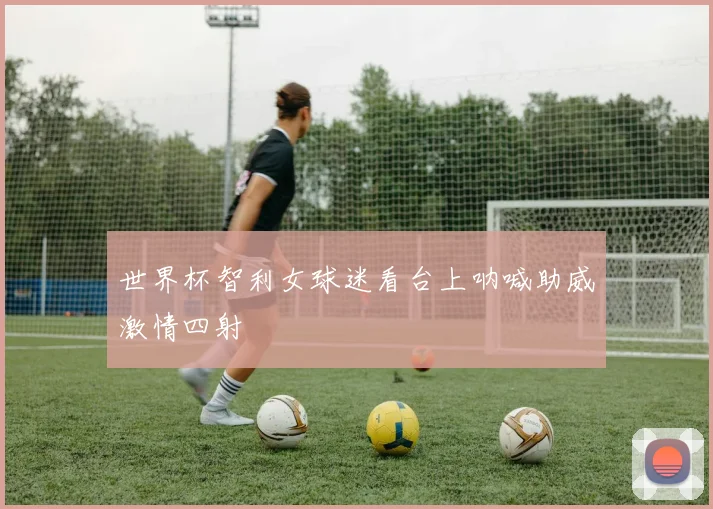 世界杯智利女球迷看台上呐喊助威激情四射